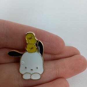 2/30$‎ Or 3/$35 SANRIO Cute Pochocco and Chick Enamel Pin